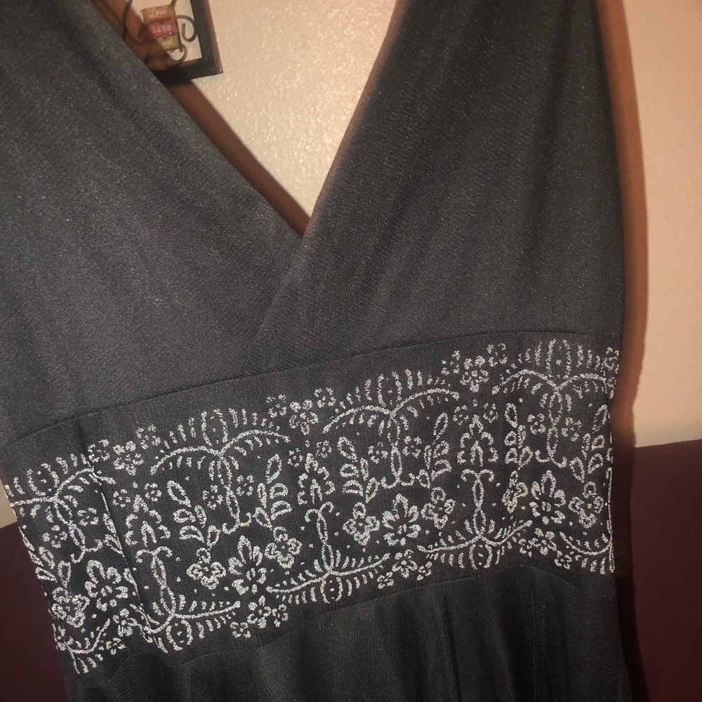 Black formal prom dress/cocktail dress - Picture 3 of 6